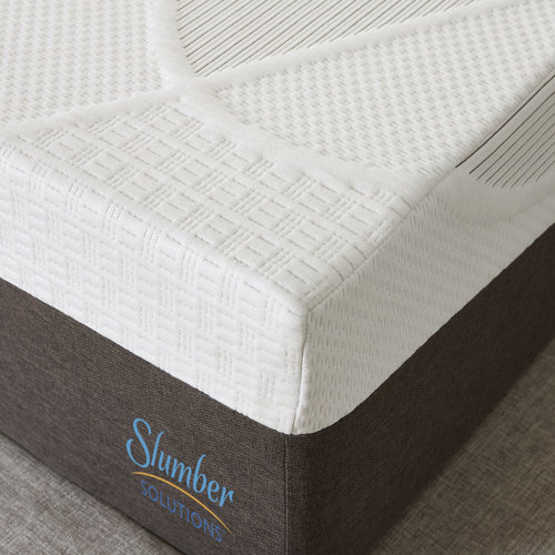 Slumber Solutions 10" Firm Gel Memory Foam Mattress & Reviews Wayfair